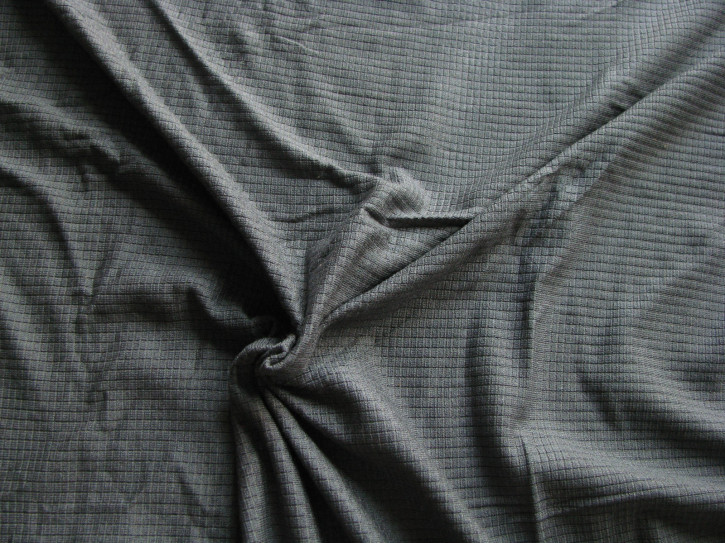 1m bi-elastische Futterstoff in stahlgrau Fb0878 - 1,50m