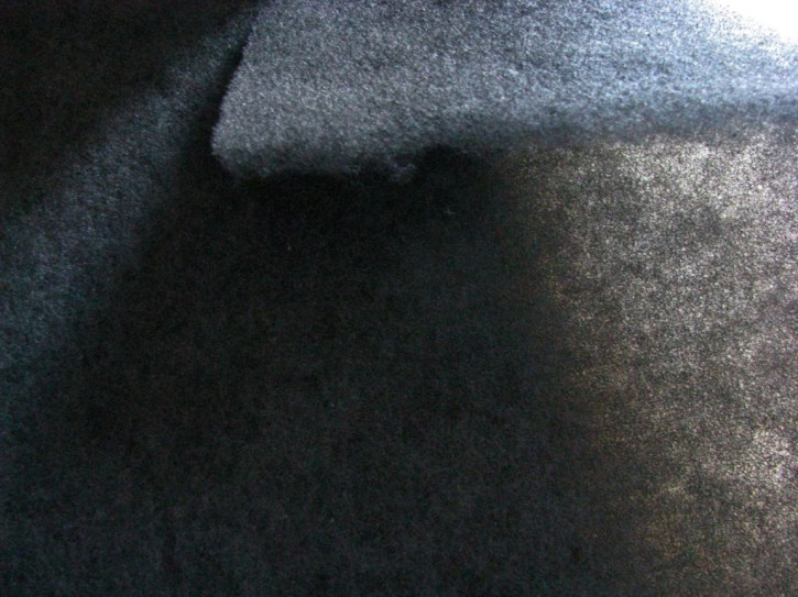 1m Volumenvlies/Dacronwatte in schwarz Fb4000 - 1cm