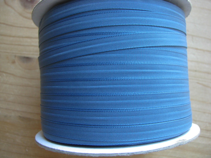 1 Rolle/200m Satin-Schleifchenband in lagunen-blau Fb0351 - 6mm