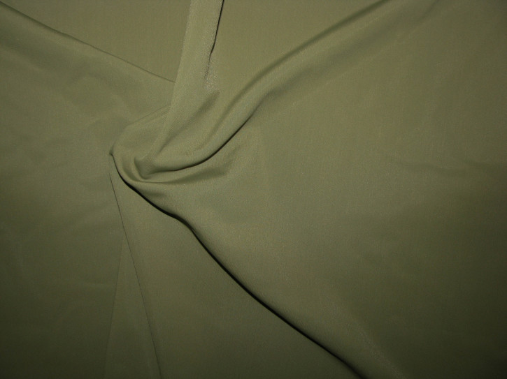 1m bi-elastische Microfaser in dunklem khaki/oliv-grün Fb1043 (S) - 1,50m
