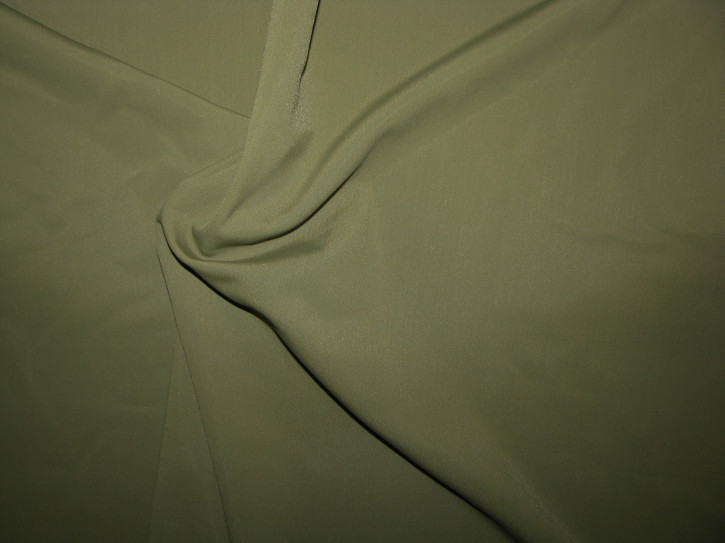 1m bi-elastische Microfaser in d.khaki/oliv-grün Fb1043 (S)