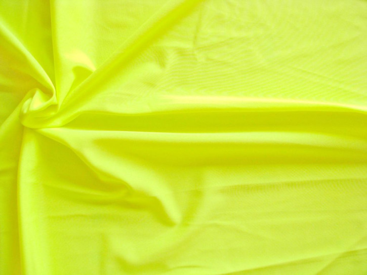1m bi-elastische Microfaser in leuchtendem neon-gelb Fb0113 (S) - 1,50m