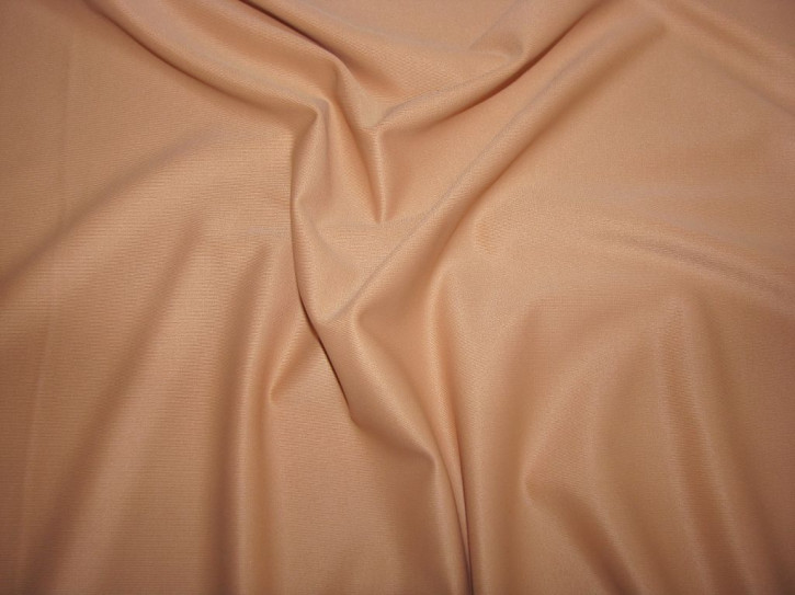 1m bi-elast. Micro "Eurojersey" aus Italien in glänzendem beige-braun Fb0280 . 1,45m