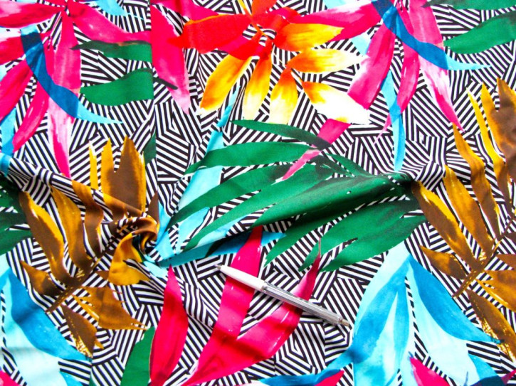 1m bi-elastische Microfaser "Beach Party" - 1,50m