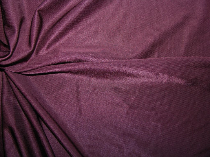 1m bi-elastische Microfaser in pflaume/aubergine Fb0160 - 1,50m