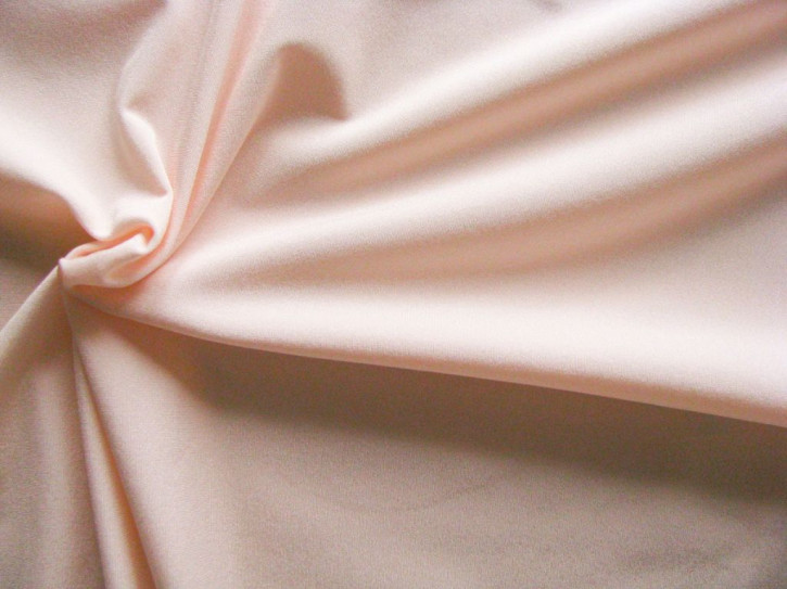 1m  bi-elastische Microfaser "Eurojersey" aus Italien in zarter pfirsichblüte Fb0081 - 1,50m