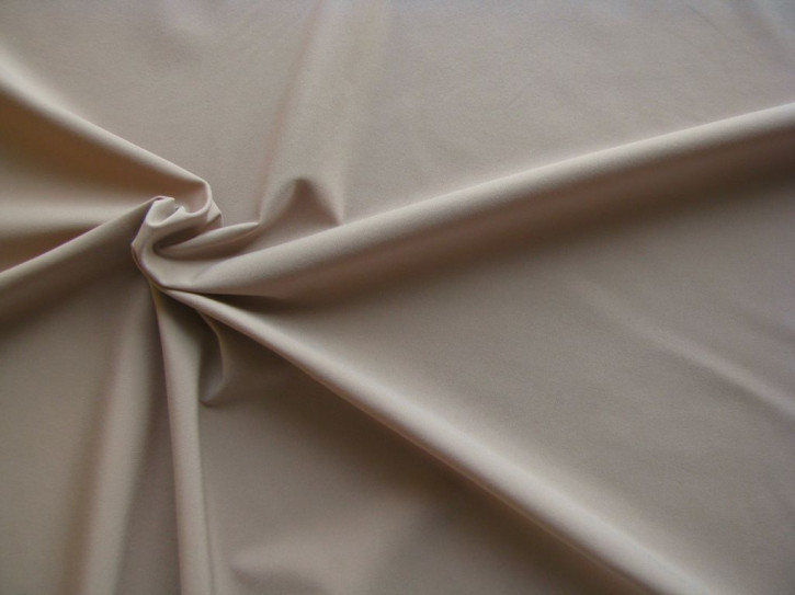 1m bi-elastische Microfaser in heller taupe ins beige Fb1228 - 1,50m