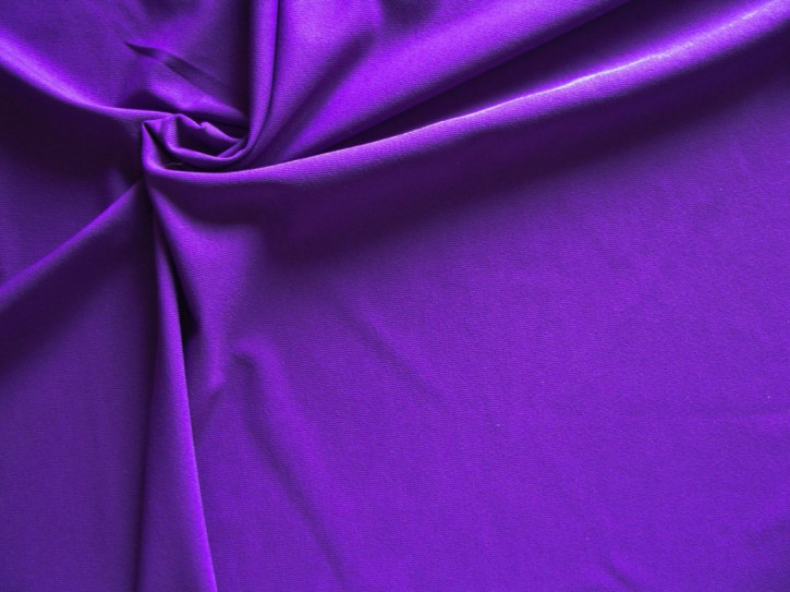 1m bi-elastische Microfaser in kräftigem veilchen-lila Fb0046