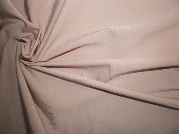 1m bi-elastische Microfaser "Eurojersey" aus Italien in glänzend, rosenholz Fb0284 - 1,50m