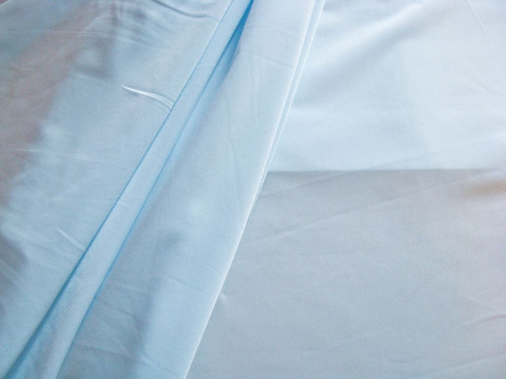 1m bi-elastische Microfaser "Eurojersey" aus Italien in zartem hell-blau Fb0818 - 1,50m
