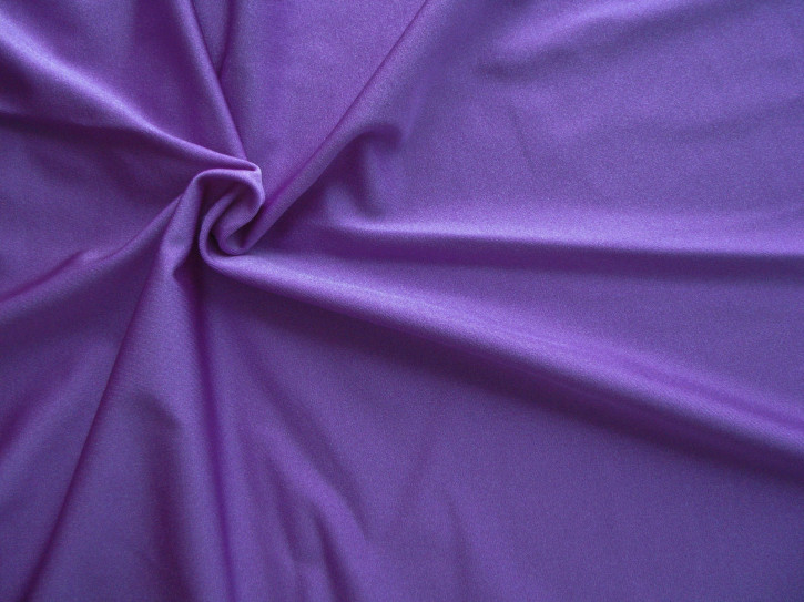 1m bi-elastische Microfaser in ultra-violett Fb0060, glänzend (S) -  1,50m
