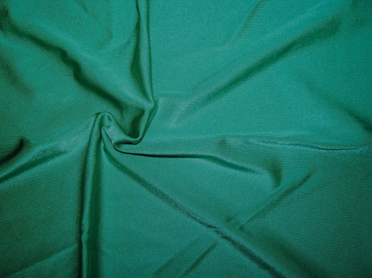 1m bi-elastische Microfaser, glänzend, in smaragd Fb0222 (S) - 1,50m