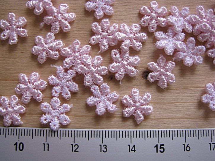 4 Blümchen in baby-rosa Fb1056