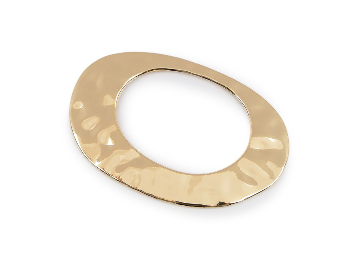 1 Stk. Design-Metallverziehrung in gold für Bademode uvm./Metall