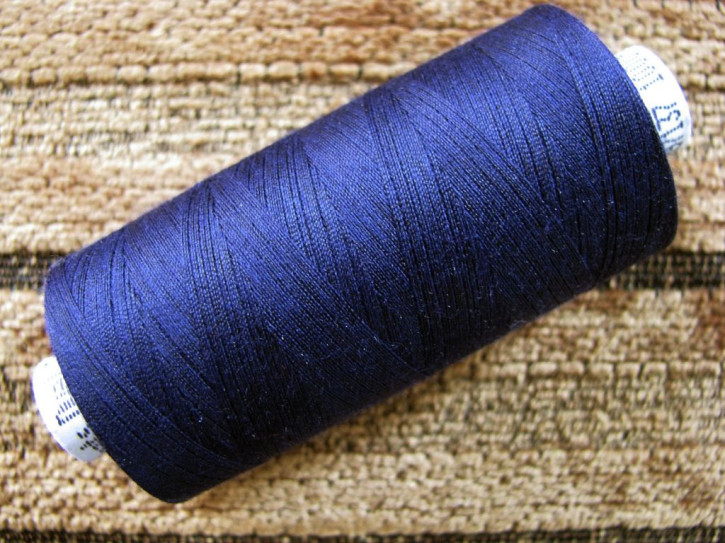 1 Spule Nähgarn in d.marine-blau Fb0825