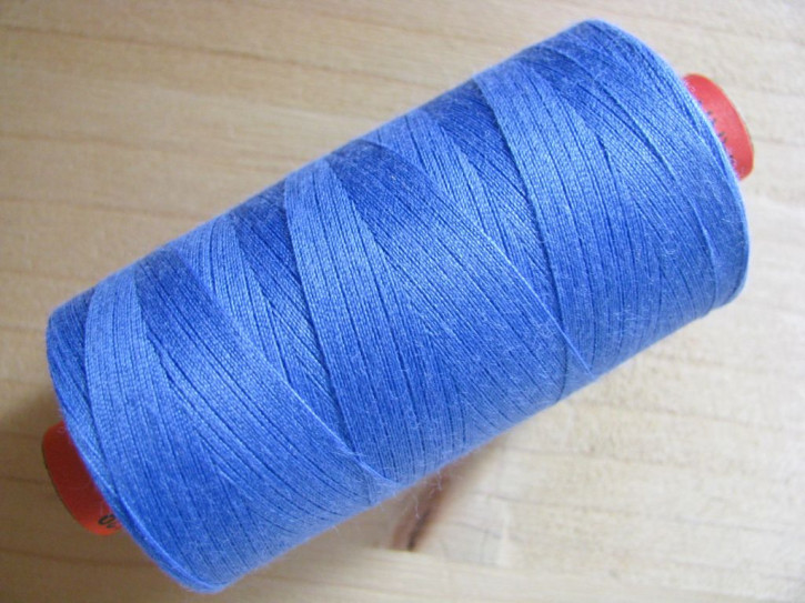 1 Spule AMANN rasant Nähgarn in korn-blau Fb1463