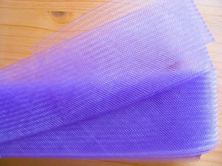10m Crinoline - Versteifungsband in h.violett/milka Fb0030