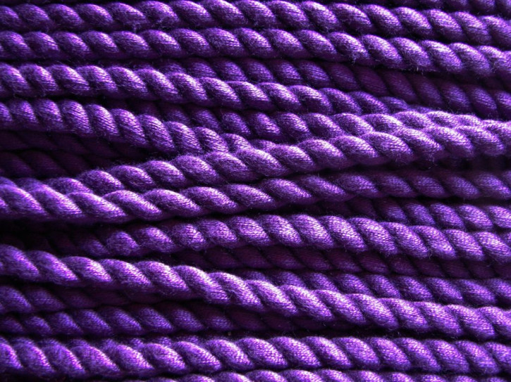 1m BW-Kordel in violett Fb0046 - 6mm
