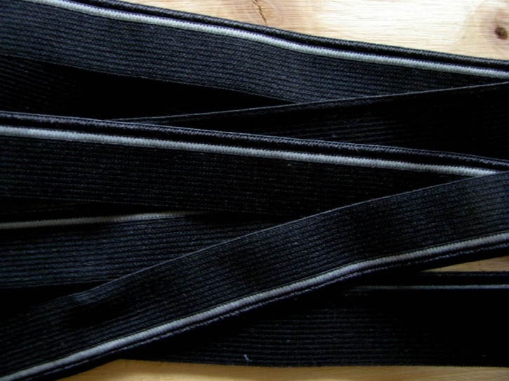 6m Paspelgummi in schwarz Fb4000 - 15mm