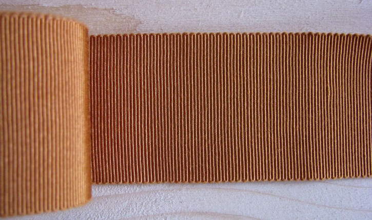 5m Ripsband/Gurtband in caramello Fb0899