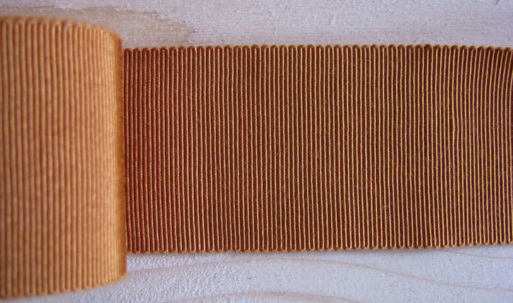 5m Ripsband/Gurtband in caramello Fb0899 - 25mm