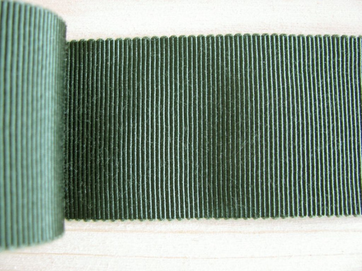 5m Ripsband/Gurtband in waldgrün Fb1210 - 37mm