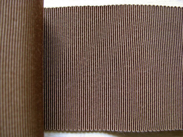 5m Ripsband/Gurtband in d.erdbraun Fb1182 -50mm