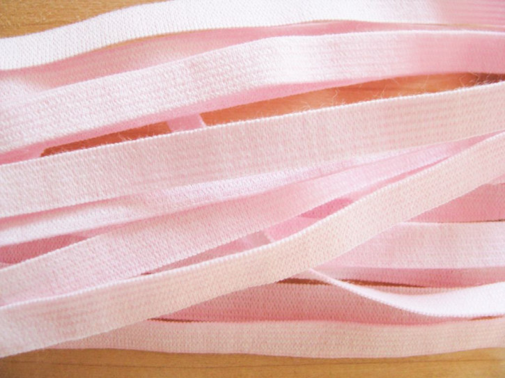 10m zarter Dekollete-Gummi in baby-rosa Fb1056 - 7mm