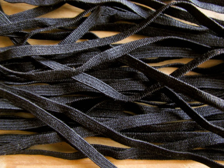 10m zarter Dekollete-Gummi in schwarz Fb4000 - 3mm