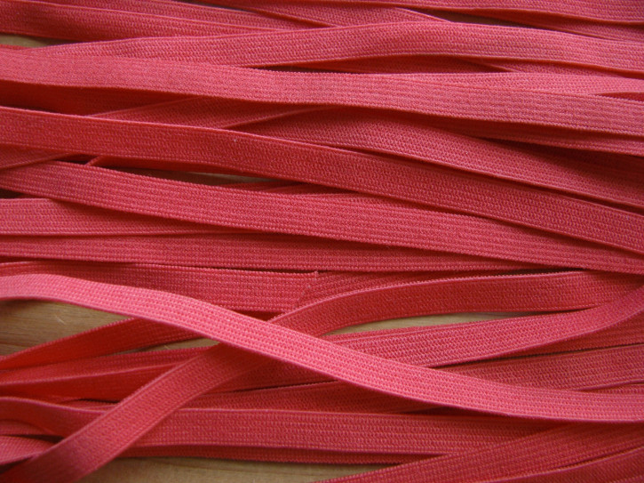 10m zarter Dekollete-Gummi in renoire-rot Fb1391 - 5mm