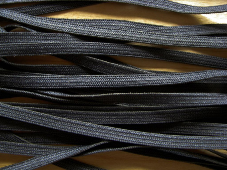 10m zarter Dekollete-Gummi in schiefer-grau Fb1452 - 4mm