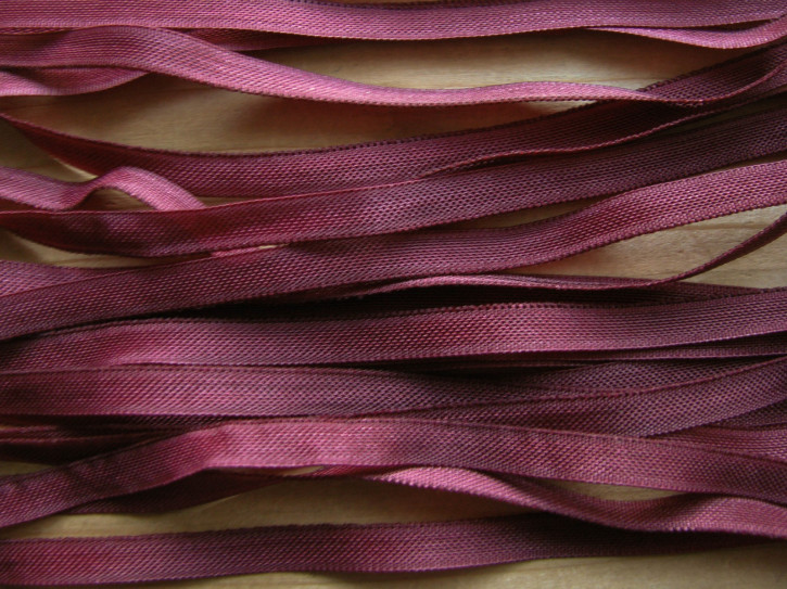 10m zartes Gummibändchen in heidelbeer Fb0108 -  4mm