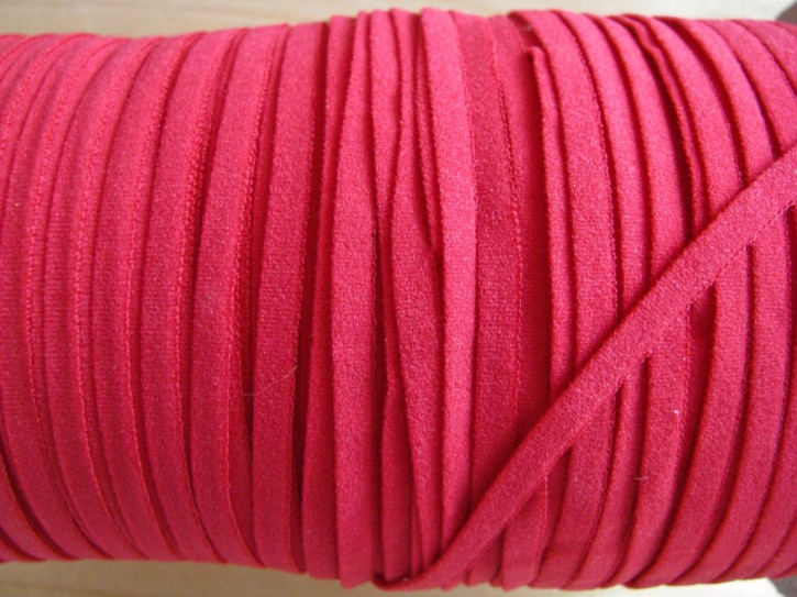 10m zartes Gummibändchen in nelken-rot Fb0629 - 4mm