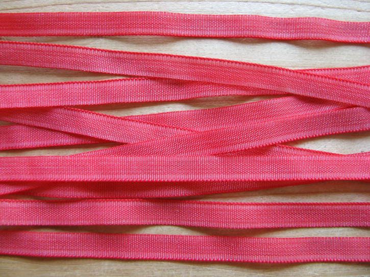 10m zartes Gummibändchen in campari Fb1400 - 5mm