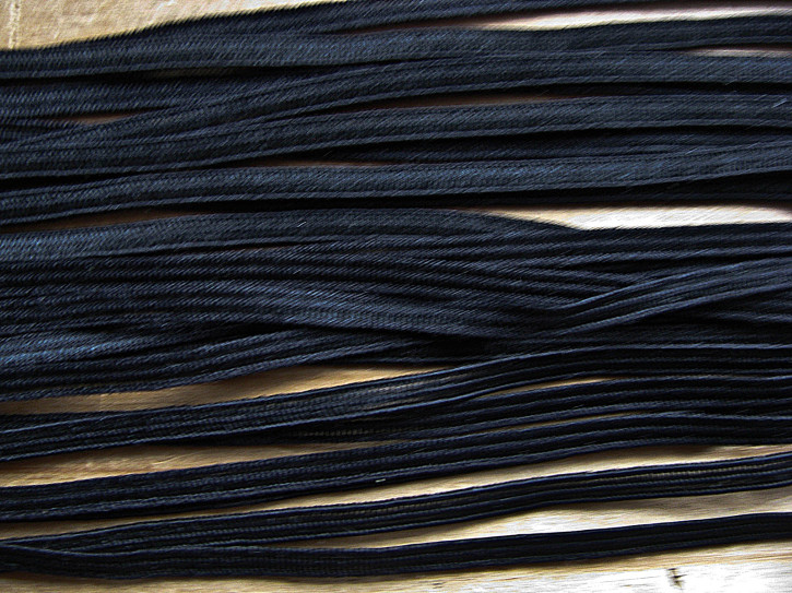 10m zarter Dekolletè-Gummi in schwarz Fb4000 - 3mm