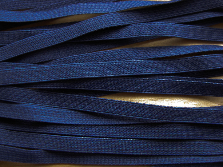 10m zarter Dekolletè-Gummi in nautic-blau Fb1465 - 5mm