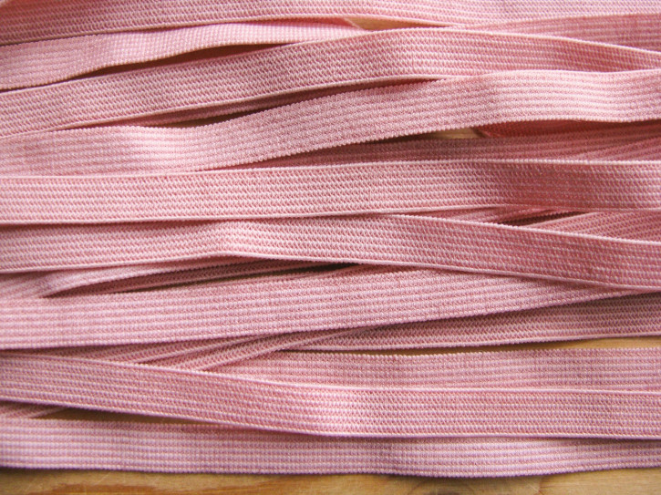 10m Dekolleté-Gummi in hellem rosè Fb0156 - 5mm