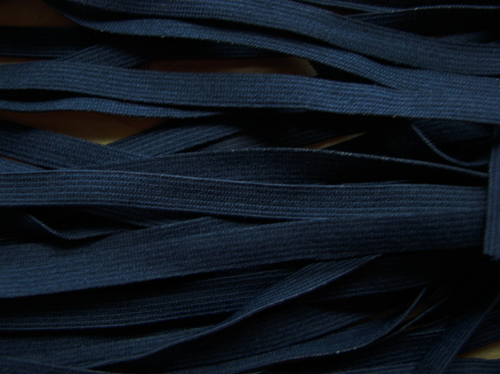 10m zarter Dekollete-Gummi in nacht-blau Fb0821 -  5mm