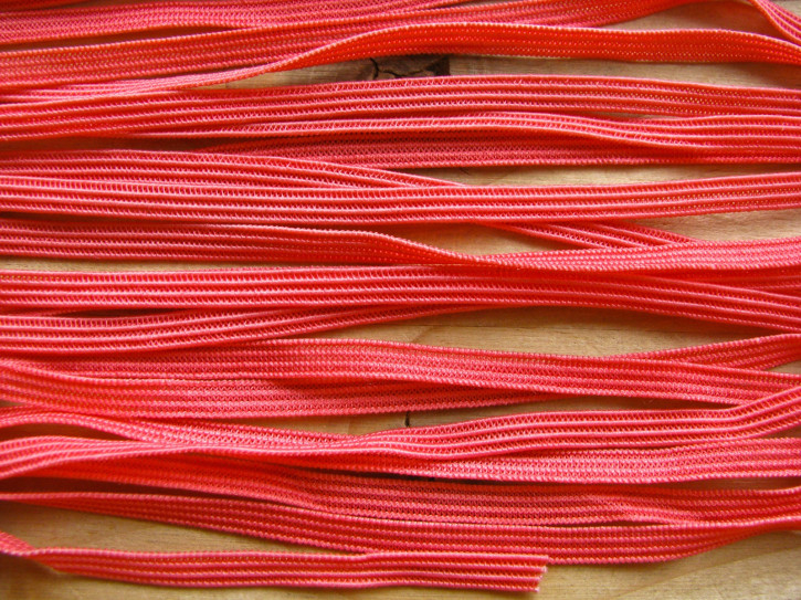 10m Dekolleté-Gummi in hummer-rot Fb0104 - 4mm