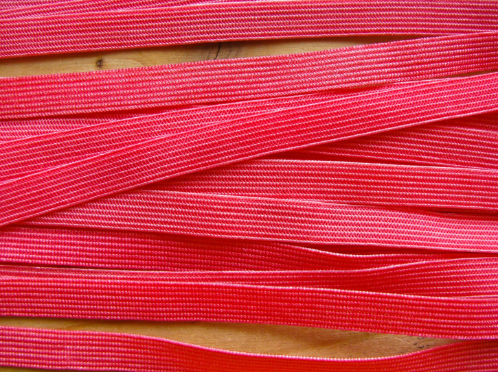 10m zarter Dekollete-Gummi in melone Fb1402 - 7mm
