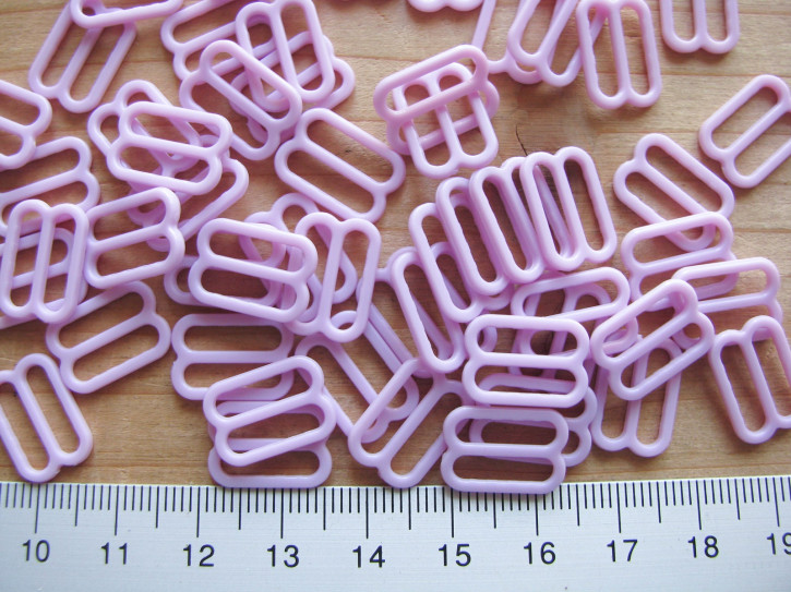 8 Stk Schieber in orchidee Fb0057- 12mm