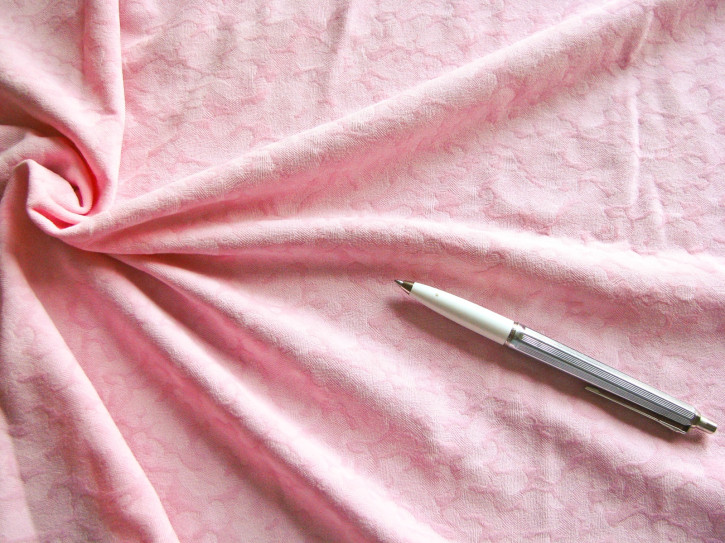 1m bi-elastisches Mischgewebe in baby-rosa Fb0082 - 1,40m