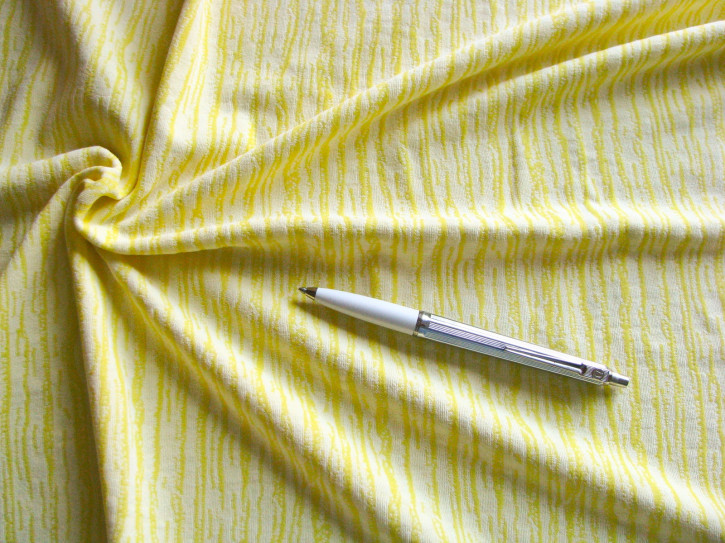 1m bi-elastisches Mischgewebe in zitronen-gelb Fb0113 - 1,40m