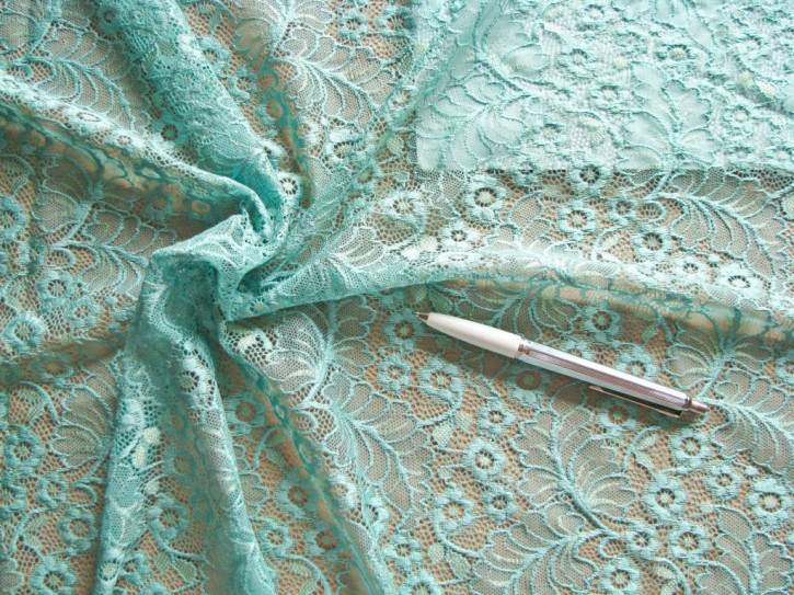 1m bi-elastische All-Over-Spitze in hellem venice Fb0408 - 1,60m