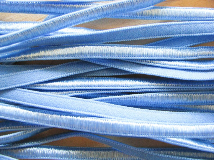5m Träger-Gummi/Zier-Grummi in gobelin-blau Fb1315 - 5mm