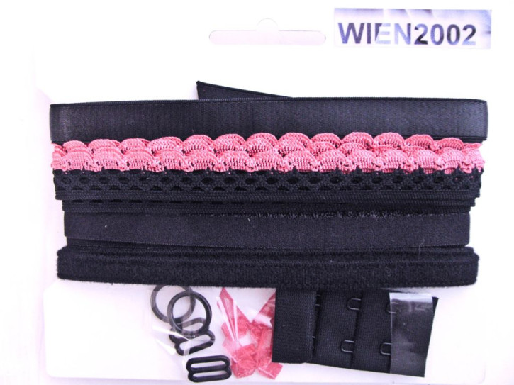 Kurzwarenpaket in schwarz/pink Fb4000...