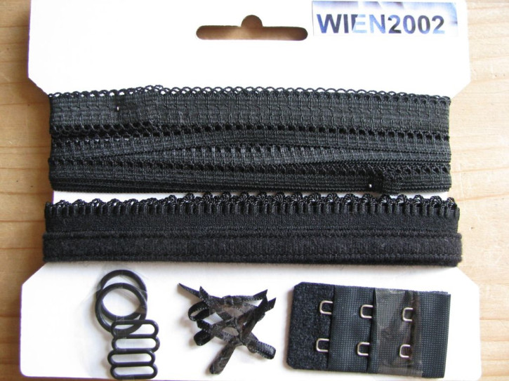 Kurzwarenpaket in schwarz Fb4000