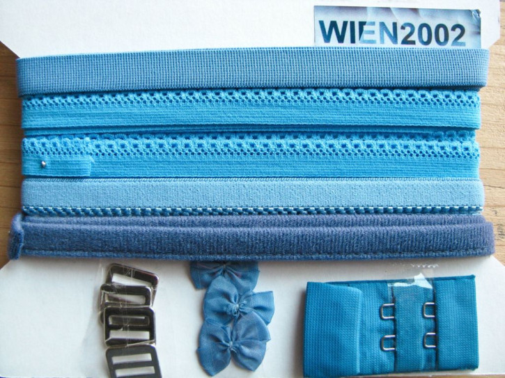 Kurzwarenpaket in kornblau Fb1463