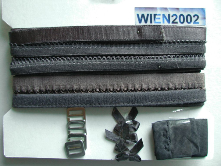 Kurzwarenpaket in stahl-grau Fb0878