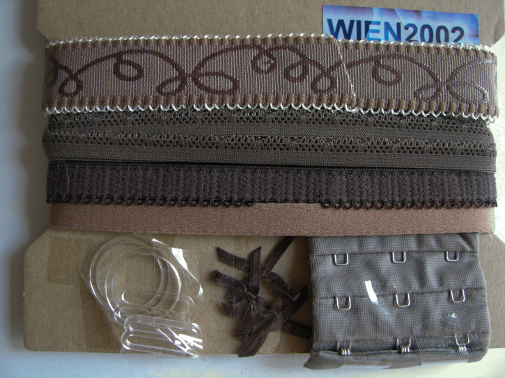 Kurzwarenpaket in nougat/schoko Fb0281